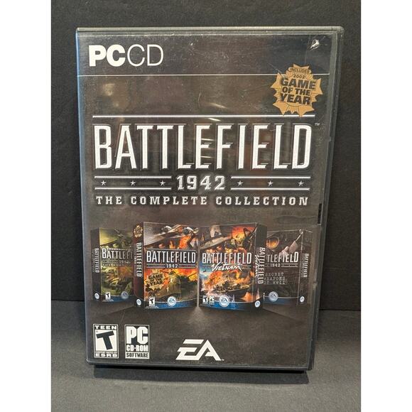 Battlefield 1942 The Complete Collection PC CD-ROM Video Game Multiplayer - Picture 1 of 3